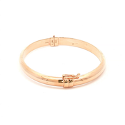 Elegant Rose Gold Bangle Bracelet