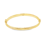 Load image into Gallery viewer, Elegant Yellow Gold Bangle