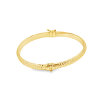 Load image into Gallery viewer, Elegant Yellow Gold Bangle