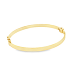 Load image into Gallery viewer, Elegant Yellow Gold Bangle Bracelet