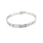 Load image into Gallery viewer, Men's White Gold Bracelet