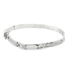 Load image into Gallery viewer, Men's White Gold Bracelet