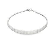 White Gold Chain Bracelet