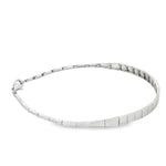 Load image into Gallery viewer, White Gold Chain Bracelet