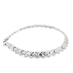 Load image into Gallery viewer, White Gold Woven Chain Bracelet