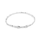 Load image into Gallery viewer, White Gold Chain Bracelet