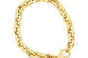 Classic Yellow Gold Chain Bracelet