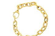 Classic Yellow Gold Chain Link Bracelet