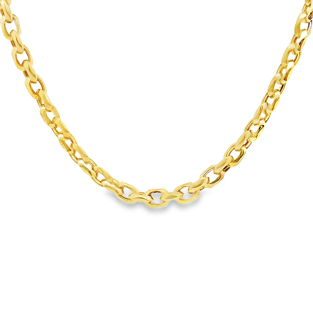 Elegant Yellow Gold Chain