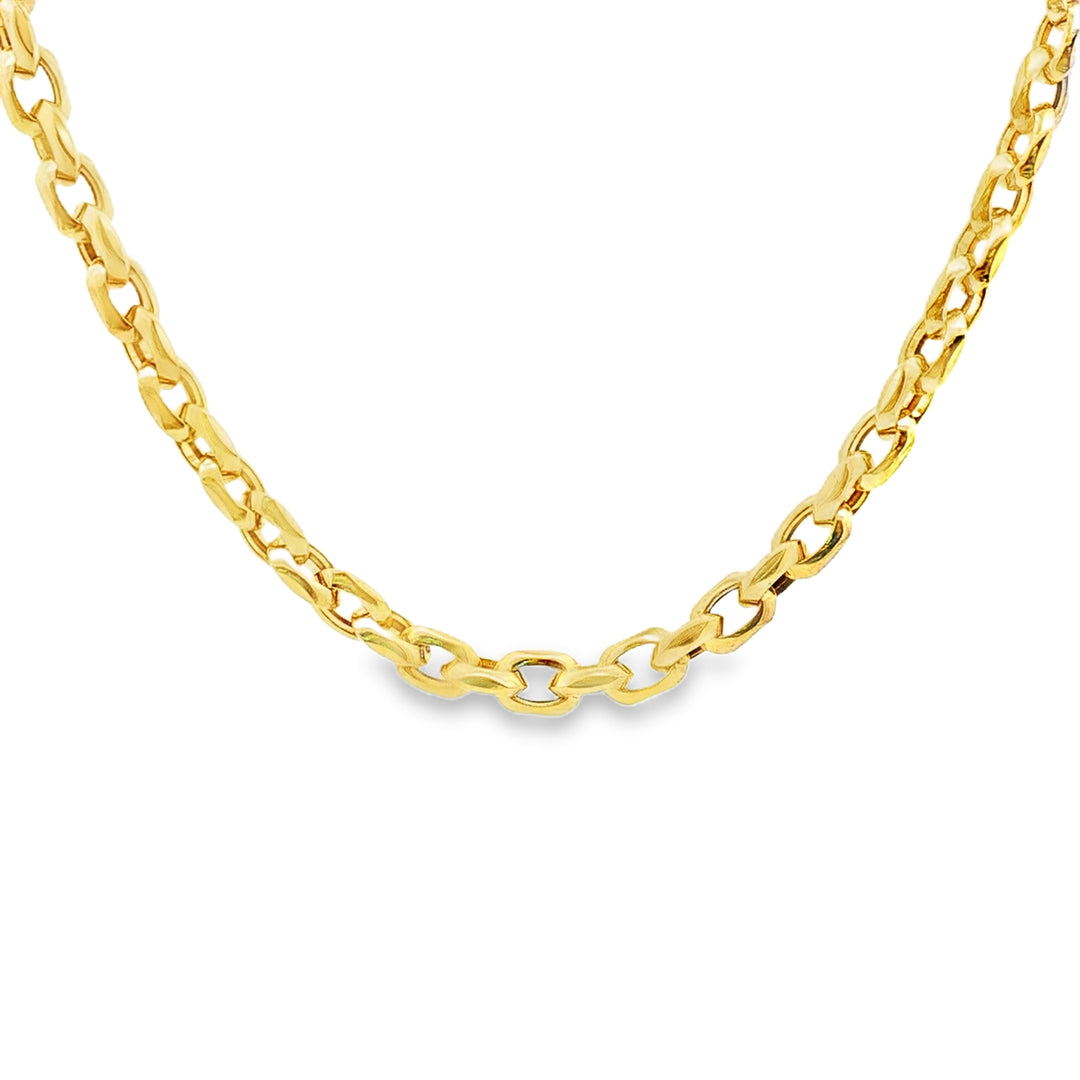 Elegant Yellow Gold Chain