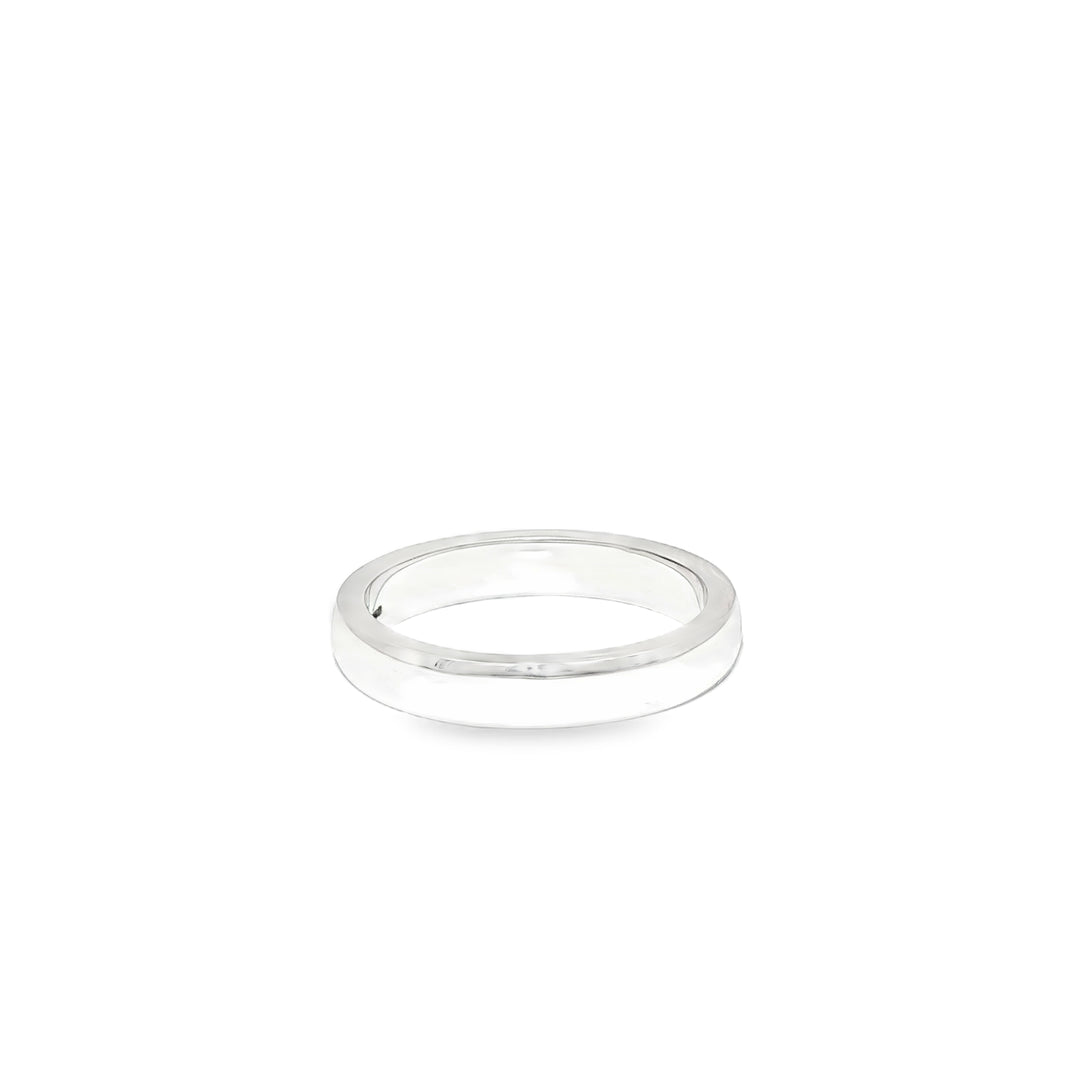 14ct White Gold Eternity Ring with Brilliant-Cut Rubies