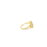 Load image into Gallery viewer, Filigree Design Yellow Gold Statement Ring