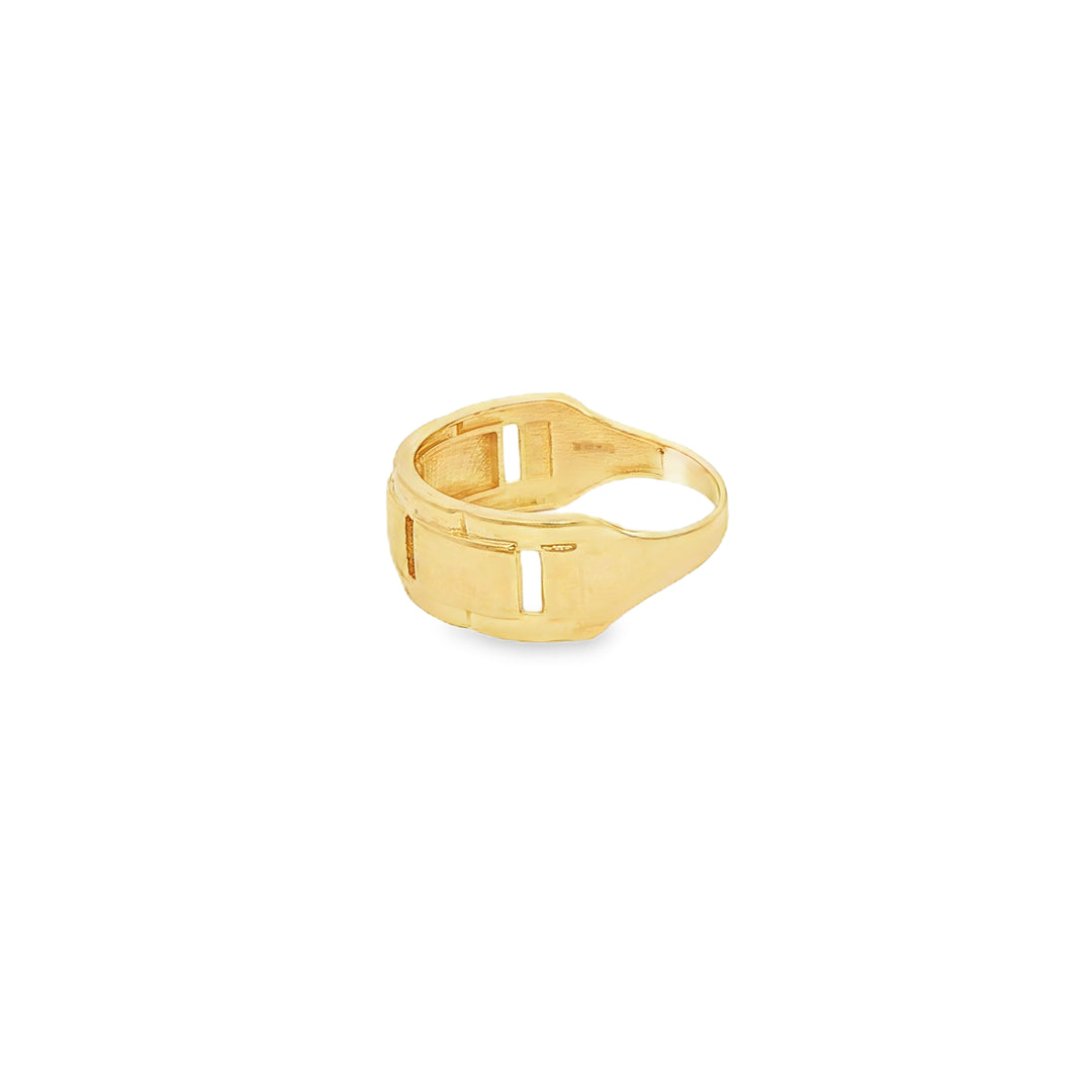 Classic Yellow Gold Band Ring