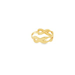 Load image into Gallery viewer, 14K Yellow Gold Woven Band Ring