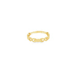 Load image into Gallery viewer, Yellow Gold Openwork Design Band Ring