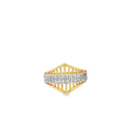 Load image into Gallery viewer, Yellow Gold CZ Multistone Ring