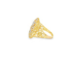 Load image into Gallery viewer, Two-Tone Gold Cocktail Ring