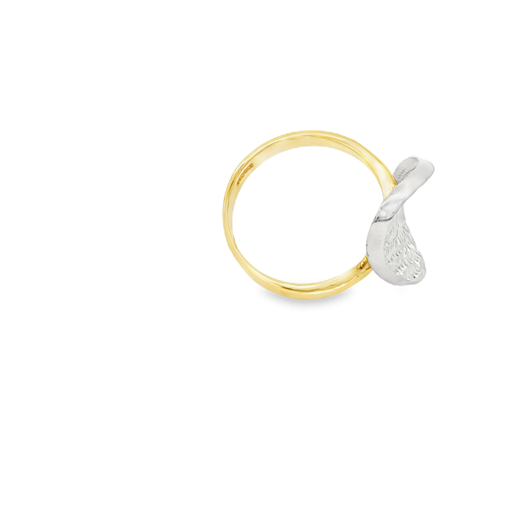 Textured Yellow Gold Ring