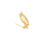 Load image into Gallery viewer, Yellow Gold Celtic-Inspired Brooch