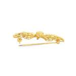 Load image into Gallery viewer, Yellow &amp; White Gold Dragonfly Brooch