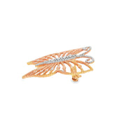 Rose Gold Butterfly Brooch