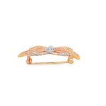 Load image into Gallery viewer, Rose Gold Butterfly Brooch