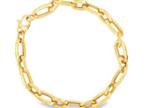 Classic 14k Yellow Gold Link Bracelet