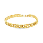 Load image into Gallery viewer, Refined Yellow Gold Chain Bracelet - Classic Elegance
