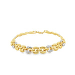 Load image into Gallery viewer, Elegant Yellow Gold Chain Bracelet