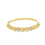 Load image into Gallery viewer, Elegant Yellow Gold Chain Bracelet