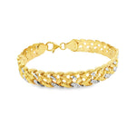 Load image into Gallery viewer, Elegant Yellow Gold Chain Bracelet