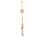 Elegant Yellow & Rose Gold Necklace