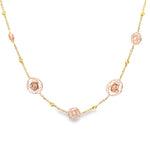 Load image into Gallery viewer, Elegant Yellow &amp; Rose Gold Necklace