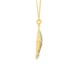 Load image into Gallery viewer, Elegant Yellow Gold Geometric Pendant Chain Necklace