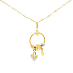 Load image into Gallery viewer, Yellow Gold Charm Necklace