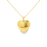 Load image into Gallery viewer, Yellow Gold Heart Charm Necklace