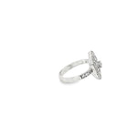 Load image into Gallery viewer, White Gold CZ Multi-Stone Ring