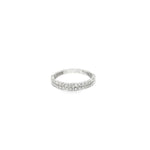 Load image into Gallery viewer, Elegant White Gold Band Ring