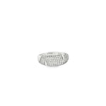 Load image into Gallery viewer, White Gold Multi-Stone CZ Ring