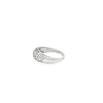 Load image into Gallery viewer, White Gold Multi-Stone CZ Ring