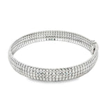 Load image into Gallery viewer, White Gold Diamond Bracelet