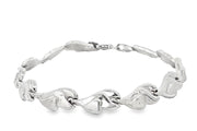 White Gold Chain Bracelet
