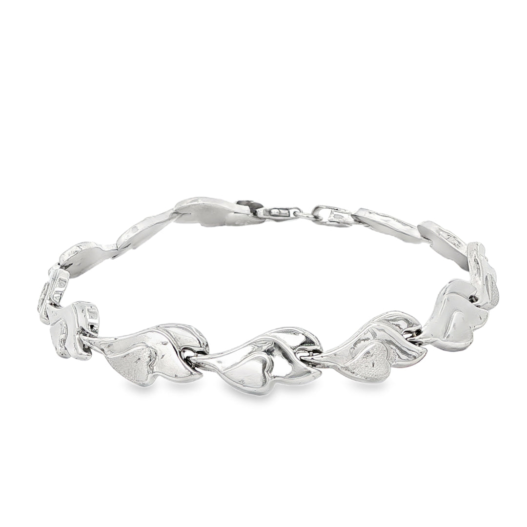 White Gold Chain Bracelet
