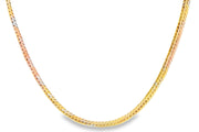 14ct Two-Tone Yellow Gold Necklace