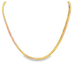 Load image into Gallery viewer, 14ct Two-Tone Yellow Gold Necklace