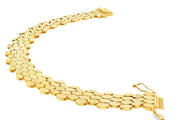 Classic Yellow Gold Chain Link Bracelet