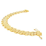 Load image into Gallery viewer, Classic Yellow Gold Chain Link Bracelet