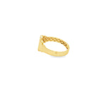 Load image into Gallery viewer, Modernist Yellow Gold Panel Band Ring