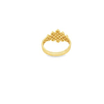 Load image into Gallery viewer, Modernist Yellow Gold Panel Band Ring