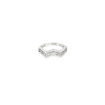 Load image into Gallery viewer, 14ct White Gold Multistone Ring with Round Brilliant CZ
